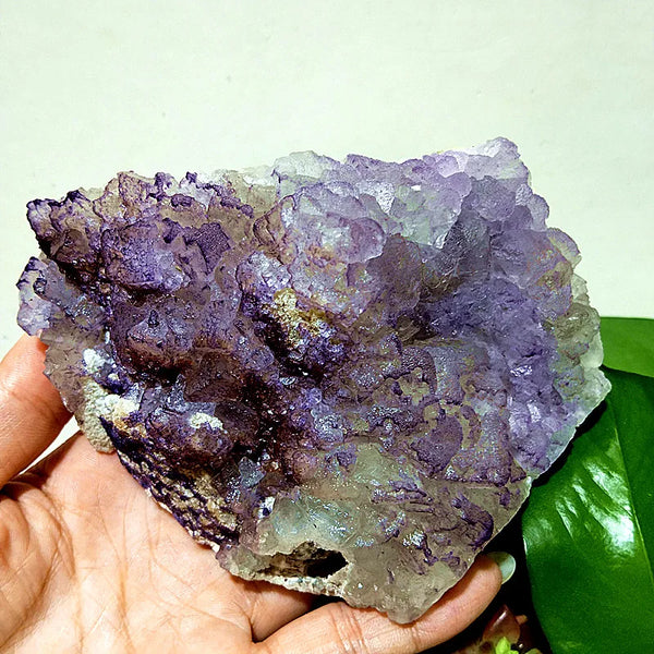 Purple Fluorite Crystal-ToShay.org