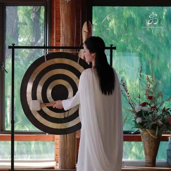 Black Gold Copper Gong-ToShay.org