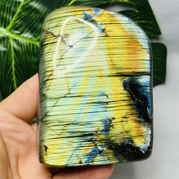 Gold Labradorite Crystal-ToShay.org