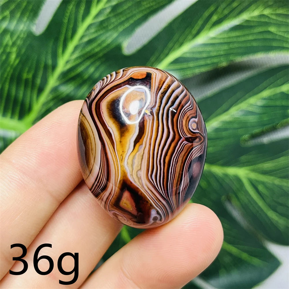 Red Agate Palm Stones-ToShay.org