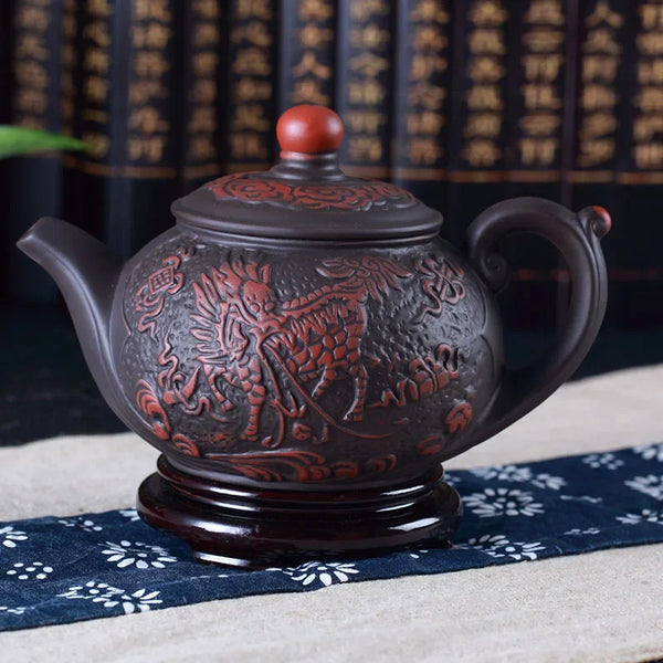 Unicorn Clay Teapot-ToShay.org