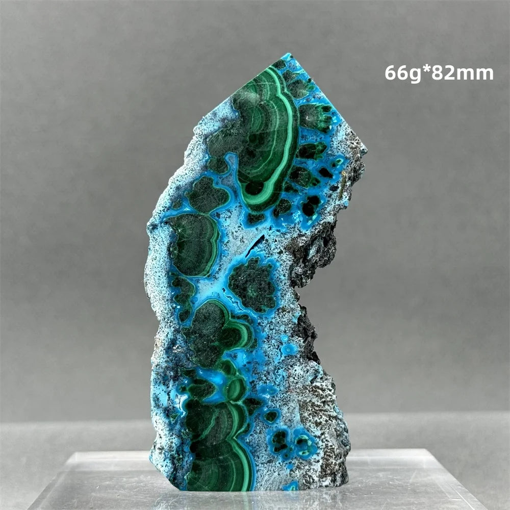Blue Chrysocolla Tower-ToShay.org