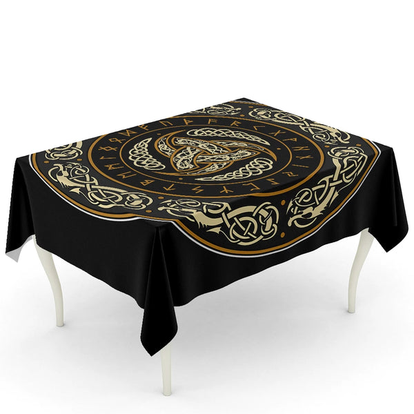 Rune Art Tablecloth-ToShay.org