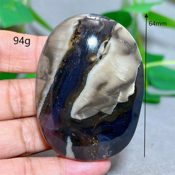 Fire Agate Palm Stone-ToShay.org