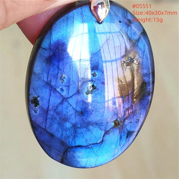 Blue Light Labradorite Pendant-ToShay.org