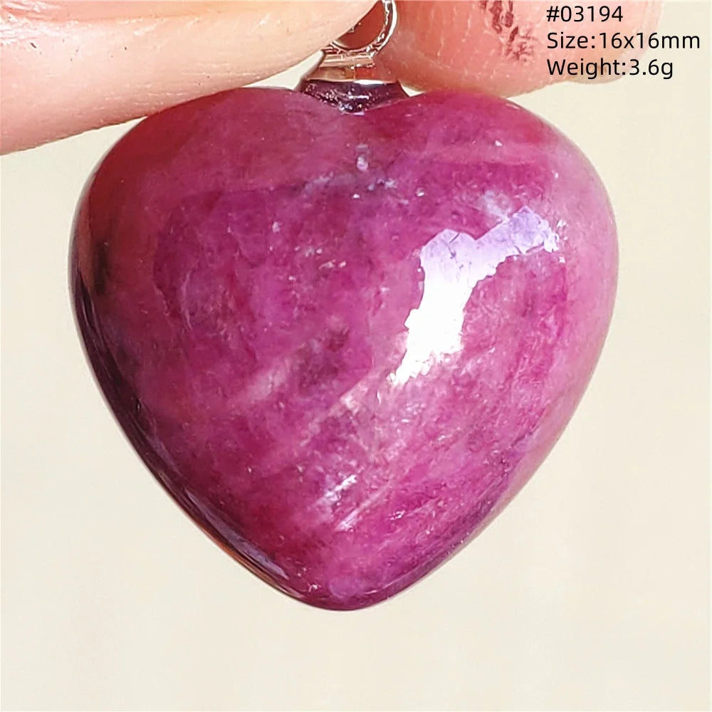 Red Ruby Zoisite Pendant-ToShay.org