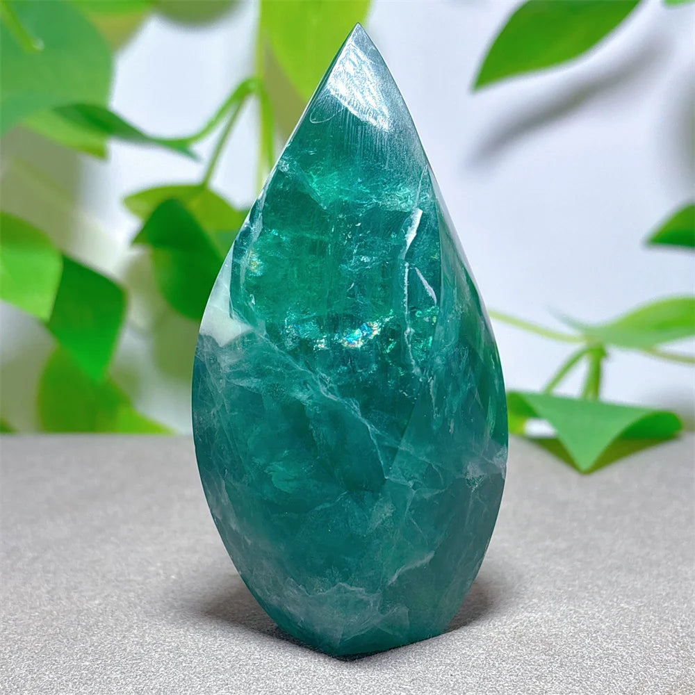 Green Fluorite Flame-ToShay.org