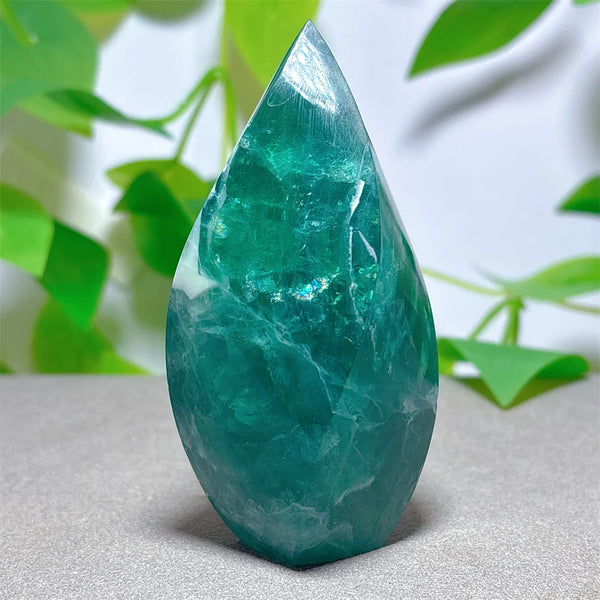 Green Fluorite Flame-ToShay.org