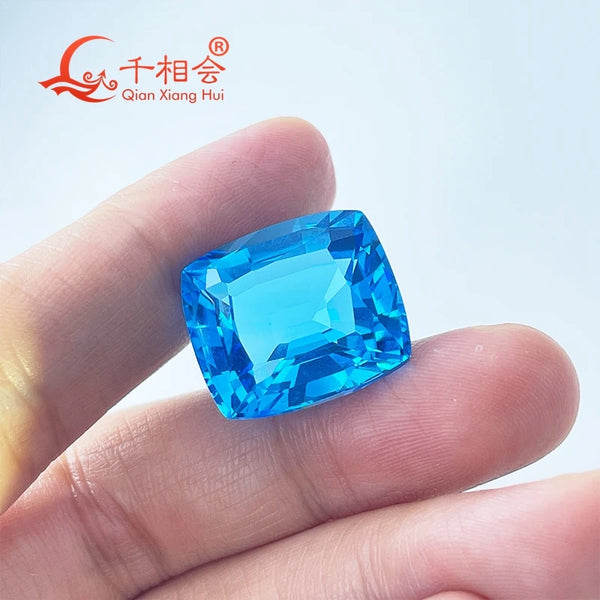 Blue Crystal Cut Topaz-ToShay.org