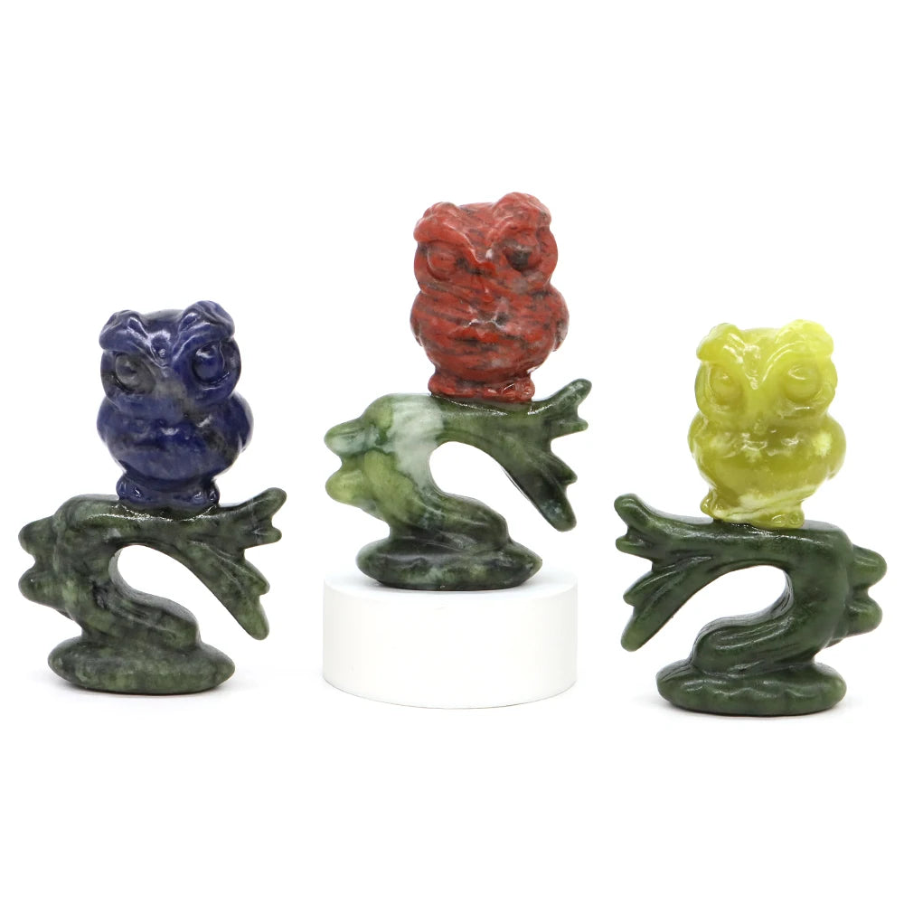 Mixed Crystal Owl Branch-ToShay.org