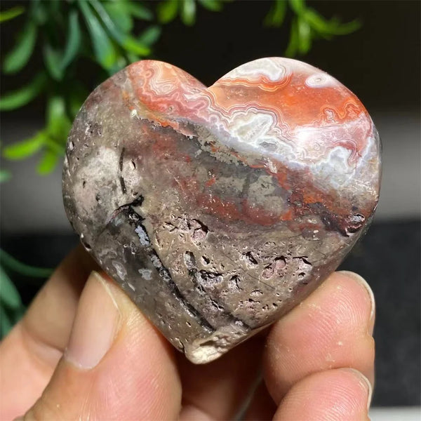 Red Agate Heart-ToShay.org