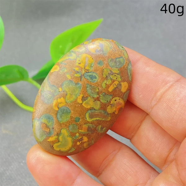 Green Rainforest Palm Stone-ToShay.org