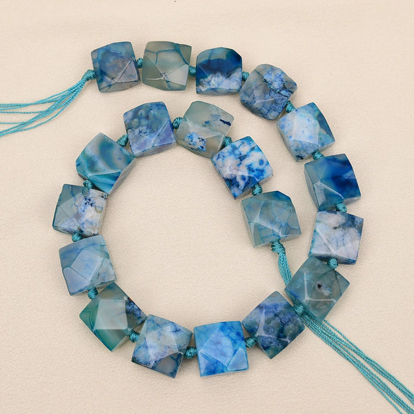 Blue Coral Jade Beads-ToShay.org
