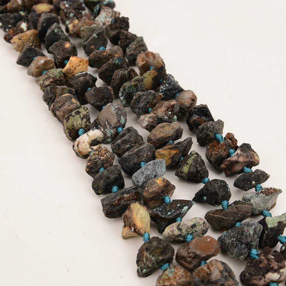 Mixed Turquoise Rough Beads-ToShay.org