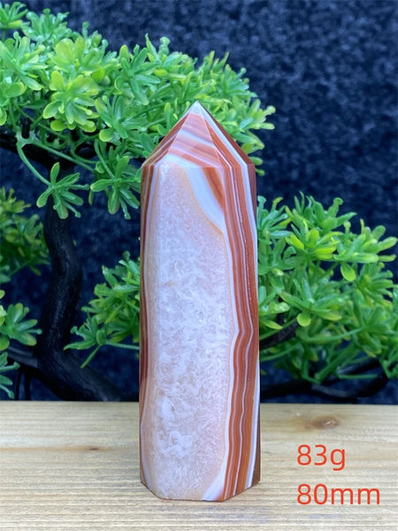Orange Carnelian Wand-ToShay.org
