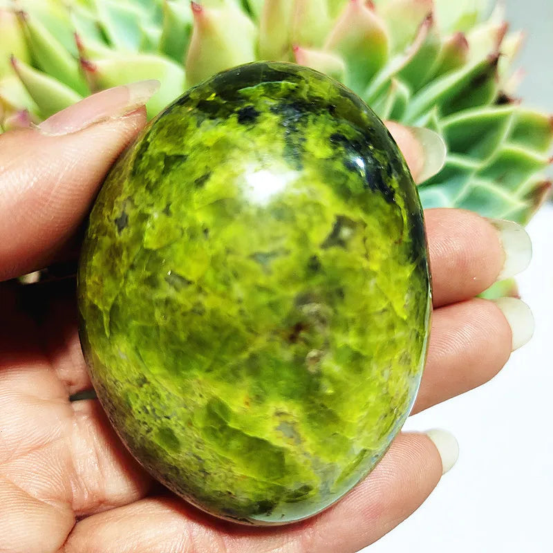 Green Opal Palm Stone-ToShay.org