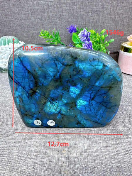 Blue Labradorite Crystal-ToShay.org
