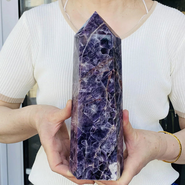 Purple Dream Amethyst Tower-ToShay.org