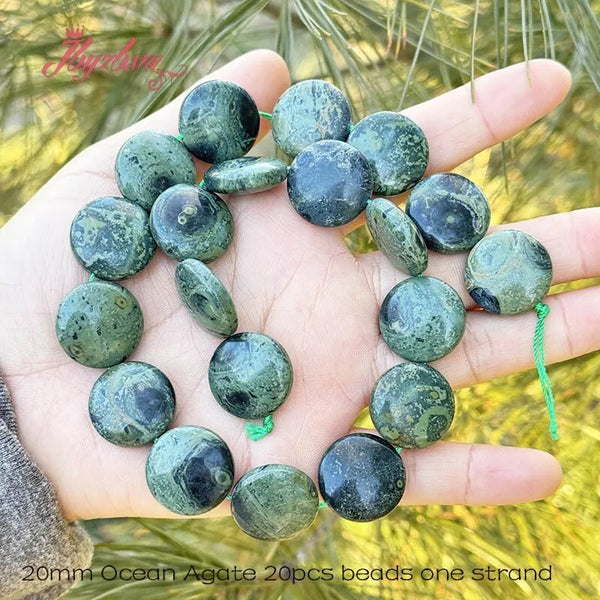 Mixed Crystal Coin Beads-ToShay.org