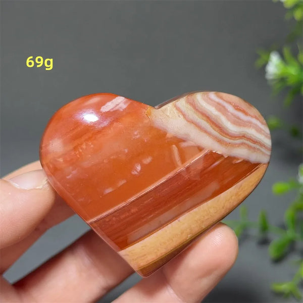Red Agate Heart-ToShay.org