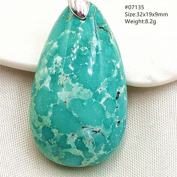 Blue Turquoise Pendant-ToShay.org