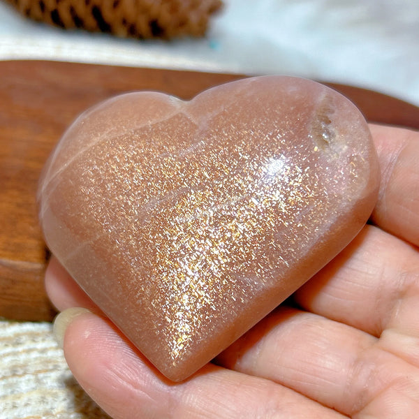 Orange Sunstone Hearts-ToShay.org