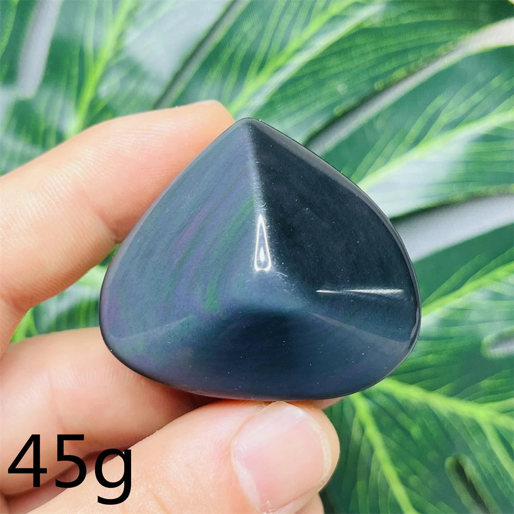 Black Turtle Stone Heart-ToShay.org