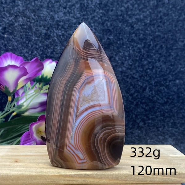 Red Lace Agate Flame-ToShay.org