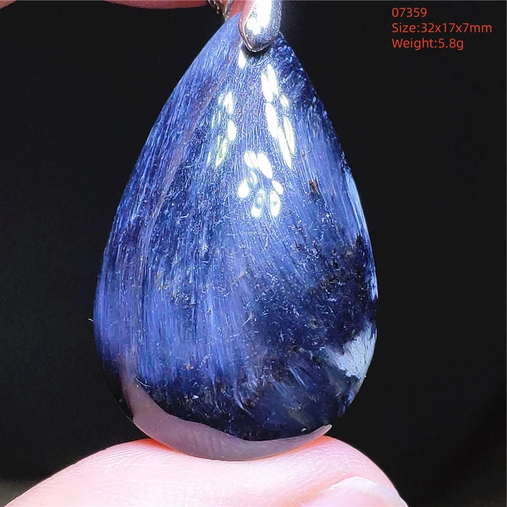 Blue Pietersite Pendant-ToShay.org