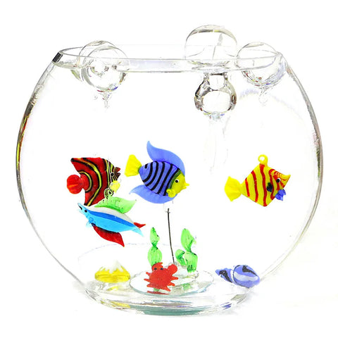 Glass Floating Fish Pendant-ToShay.org