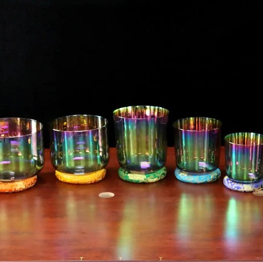 Green Crystal Singing Bowl-ToShay.org