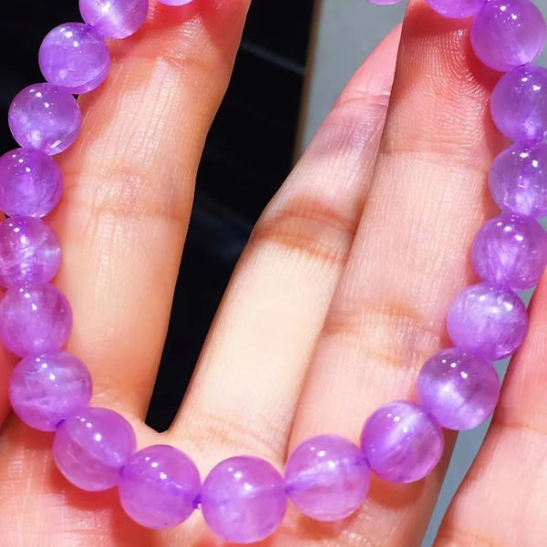 Purple Kunzite Bracelet-ToShay.org