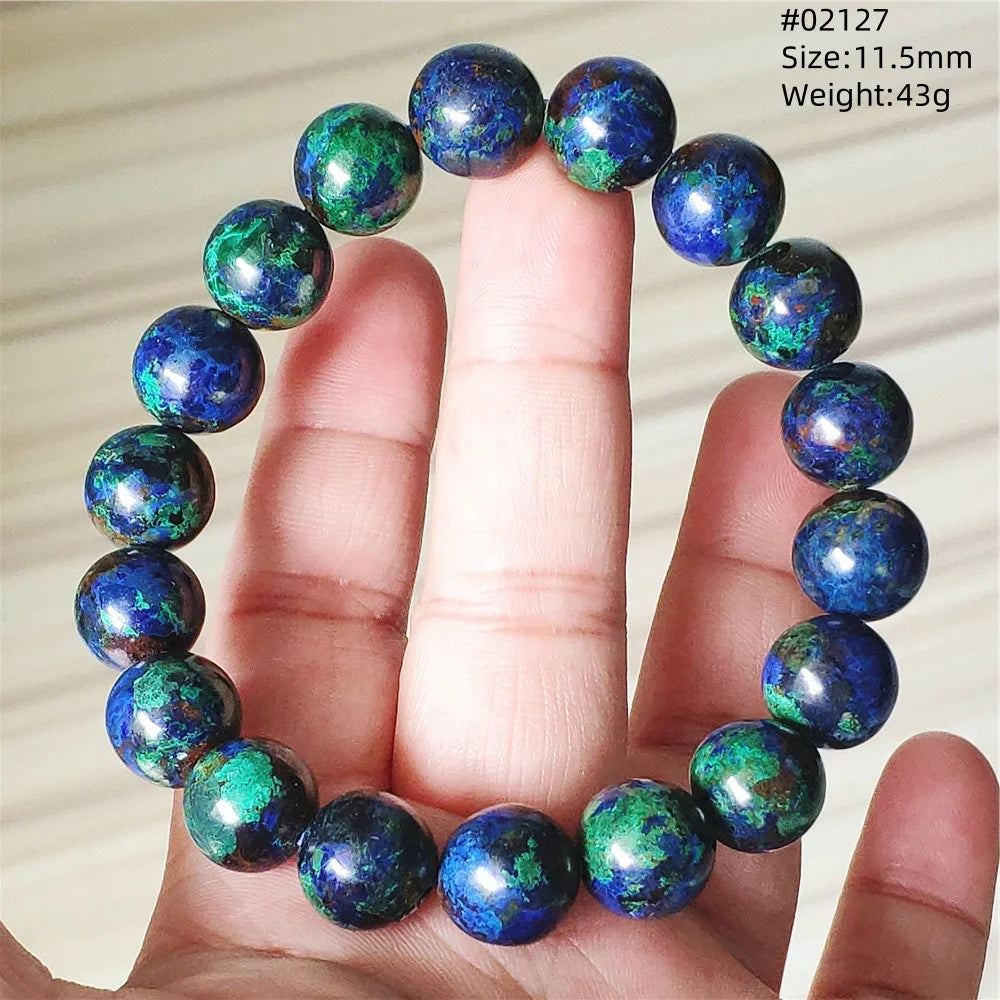 Blue Malachite Azurite Bracelet-ToShay.org