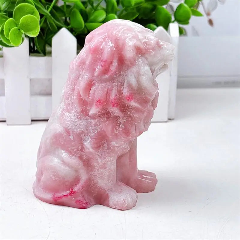 Pink Opal Lion-ToShay.org