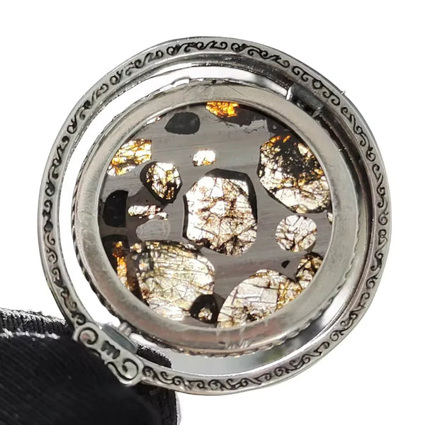 Olive Meteorite Pendant-ToShay.org