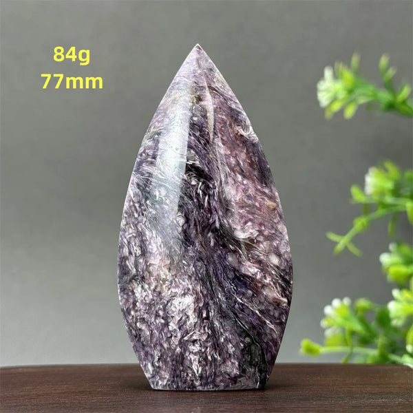 Purple Dragon Crystal Torch-ToShay.org