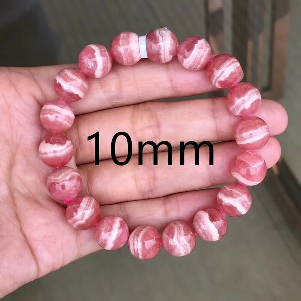 Red Rose Rhodochrosite Bracelet-ToShay.org