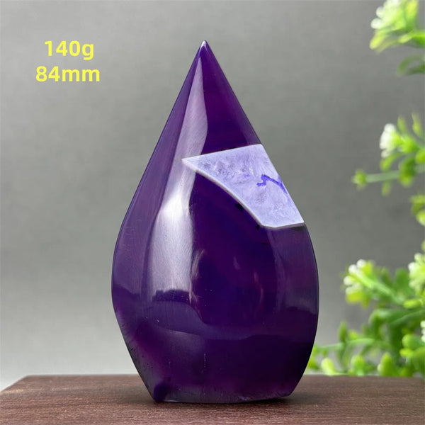 Purple Agate Torch-ToShay.org