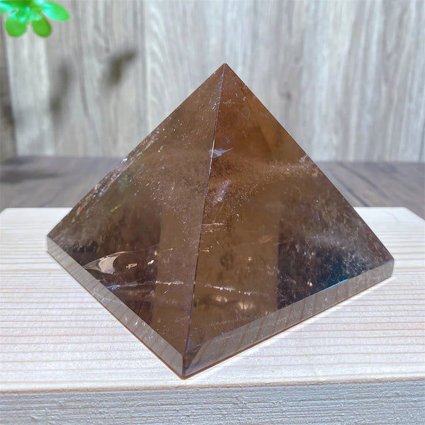 Brown Smoky Quartz Pyramid-ToShay.org