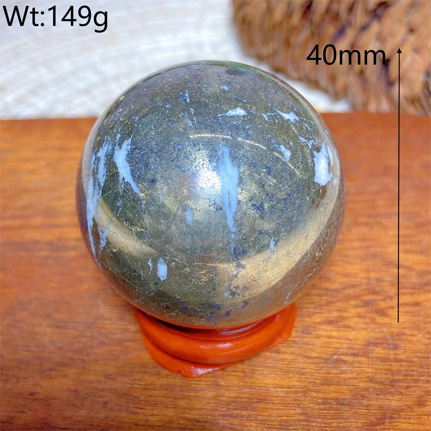 Gold Pyrite Ball-ToShay.org
