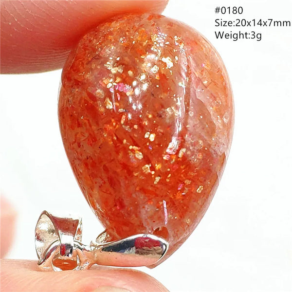 Orange Sunstone Pendant-ToShay.org