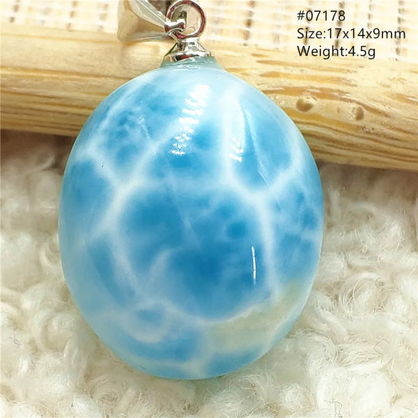 Blue Larimar Pendant-ToShay.org