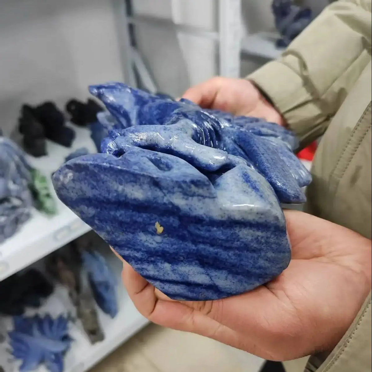 Blue Lapis Lazuli Eagle-ToShay.org