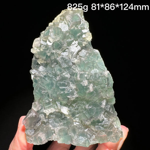 Green Diamond Fluorite Crystal-ToShay.org