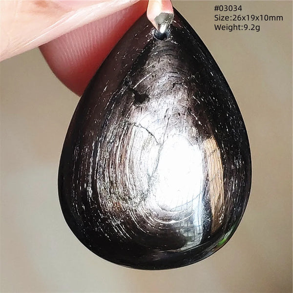 Black Hypersthene Pendant-ToShay.org