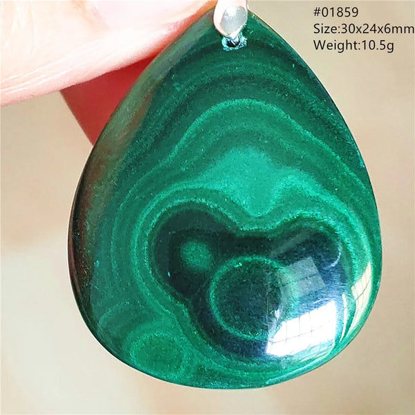 Green Malachite Pendant-ToShay.org