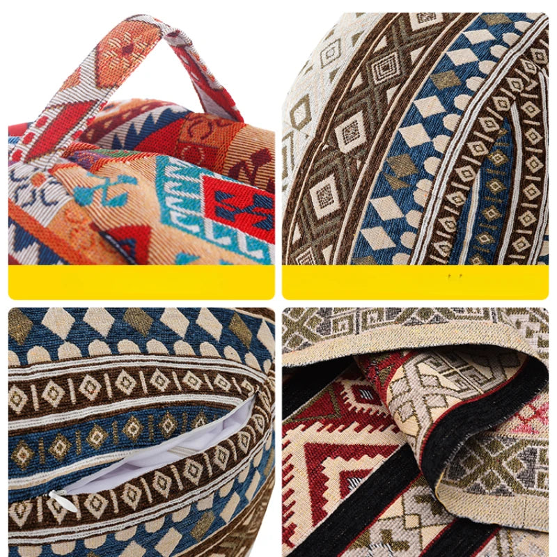 Moroccan Pouf Cover-ToShay.org