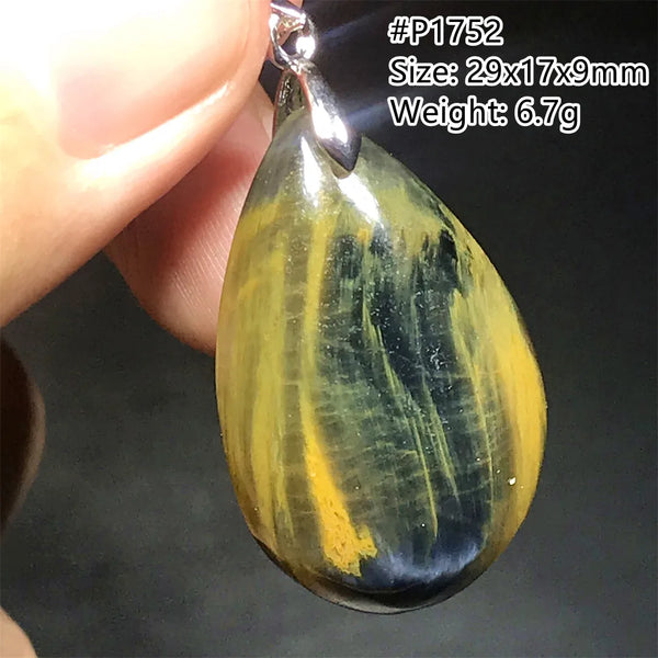 Blue Pietersite Pendant-ToShay.org