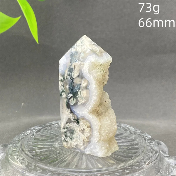 Green Aquatic Agate Point-ToShay.org