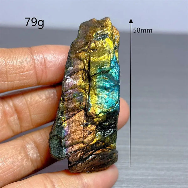Blue Rainbow Labradorite Crystal-ToShay.org